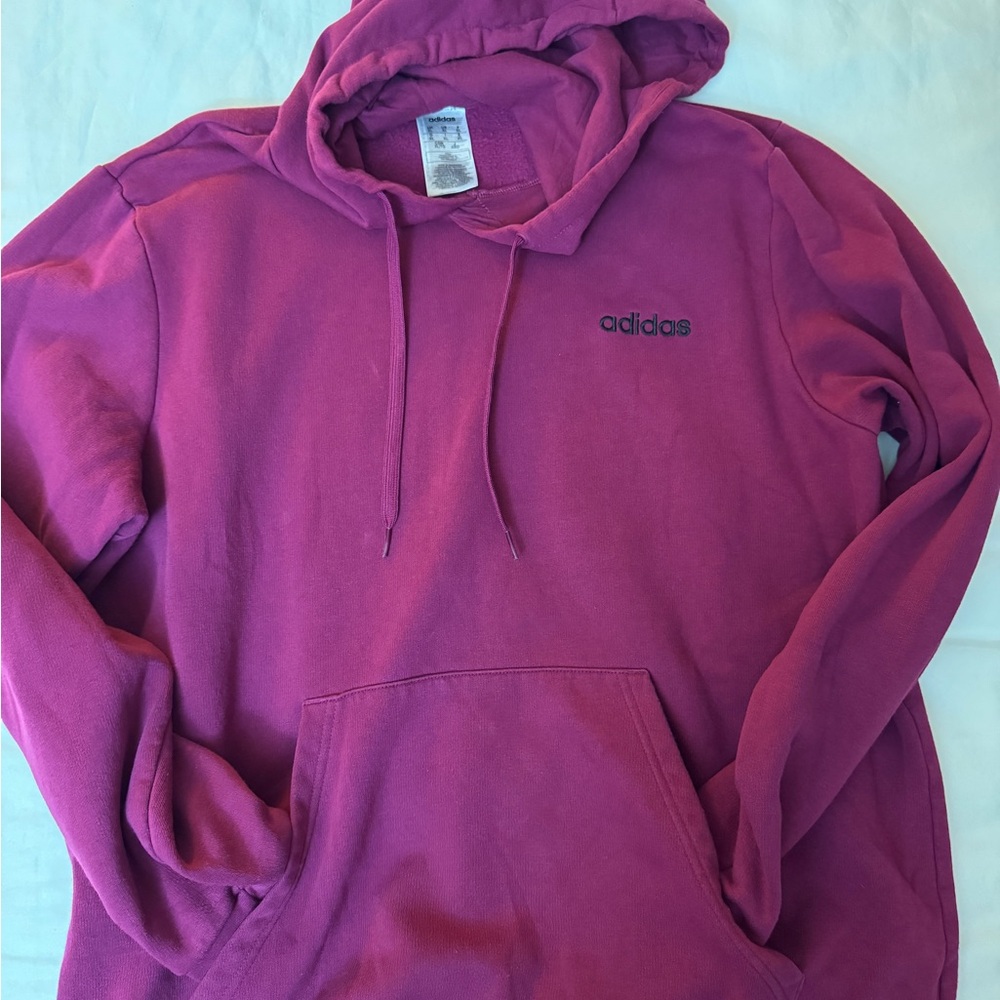 Adidas Fuchsia Hoodie